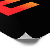 最高のゲイ | LGBTプライドレインボー国旗のポスター ポスター (角)