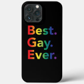 最高のゲイEver LGBT Rainbow Flag Case-Mate iPhoneケース (裏面)