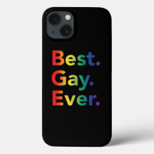 最高のゲイLGBTレインボーフラグiPhoneケース