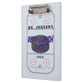 最高のコーチエバーアイスホッケー クリップボード (左)