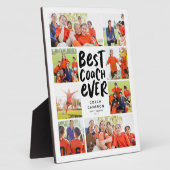 最高のコーチ8フォトコラージュのコーチギフト フォトプラーク (側面)