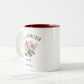 最高のゴッドマザーエバーウォーターフローラカスタム ツートーンマグカップ (正面左)