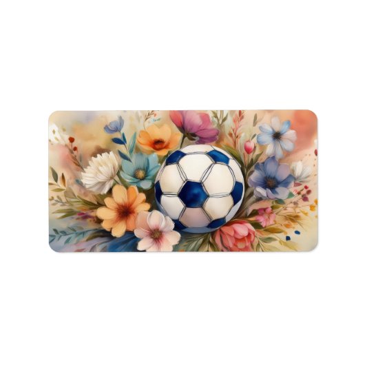 最高のサッカーママ -MOM ラベル (正面)