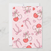 最高のサプライズ　ベビーシャワー 招待状 (裏面)