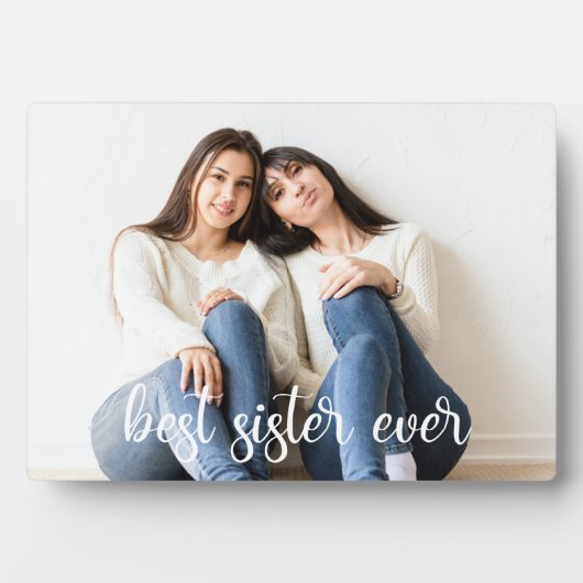 最高のシスターエバーエレガントカスタム写真 フォトプラーク (正面)