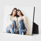 最高のシスターエバーエレガントカスタム写真 フォトプラーク (側面)
