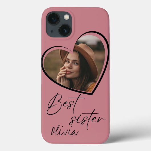 最高のシスターエレガントフォモダント Case-Mate iPhoneケース (裏面)