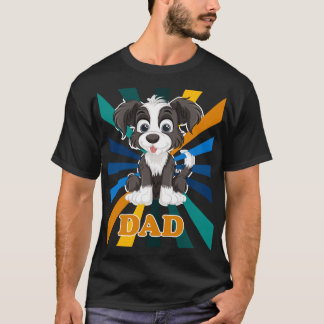 最高のシベリアン・ツー・パパ・だよ 面白いキャラクター・ドッグ・ギフト Tシャツ