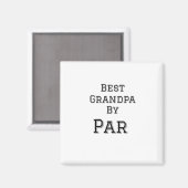 最高のシンプルおじいちゃん父のパー祖父gi マグネット (正面/裏面)