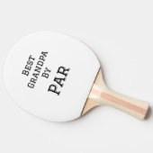 最高のシンプルおじいちゃん父のパー祖父gi 卓球ラケット (横)