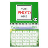 最高のシーズン前サッカーのボールパーソナライズされた カレンダー (3月 2026)