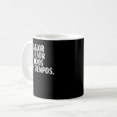 最高のスペインのおもしろい先生 コーヒーマグカップ (正面左)