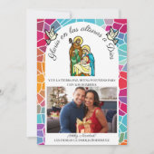 最高のスペインのクリスマスで神に栄光を シーズンカード (正面)