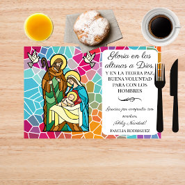 最高のスペインのクリスマスで神に栄光を ペーパーパッド