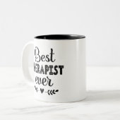 最高のセラピスト ツートーンマグカップ (正面左)