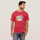 最高のダイエットはビール – 楽しい飲酒ギフト Tシャツ (正面フル)