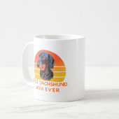 最高のダシュントのお母さん今までTシャツ コーヒーマグカップ (正面左)