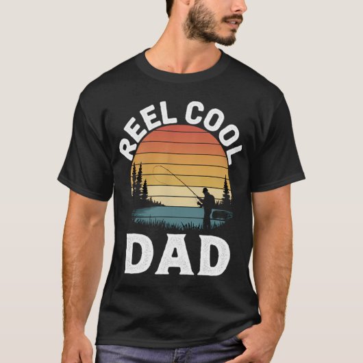 最高のダッド フィッシング Tシャツ (正面)