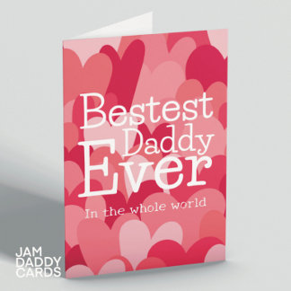 最高のダディーエバーカード カード