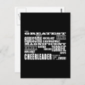 最高のチアリー素晴らしダー ポストカード (正面/裏面)