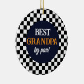 最高のチェックモダン セラミックオーナメント (右)