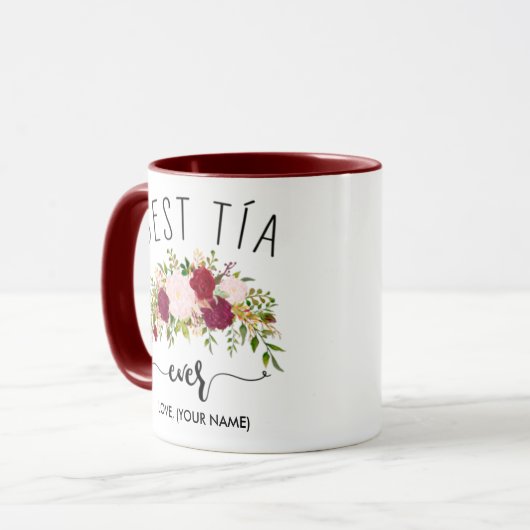 最高のティアエ最高のバーアントエバーアドゥアユア マグカップ (正面左)