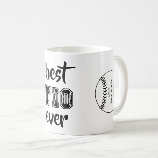 最高のティオ・エパーソナライズされたバーテーマ コーヒーマグカップ (正面右)