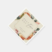 最高のディエバーエレガント庭園の結婚式 スタンダードカクテルナプキン (角)