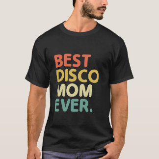 最高のディスコママ ビンテージ 70年代 ダンシング レトロ Tシャツ