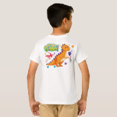 最高のディノ Tシャツ (裏面フル)