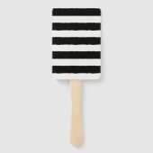 最高のデイエバーシンプルスクリプトシック結婚式 プログラム ハンドファン (裏面)