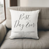 最高のデイエバーバラかわいいホワイト結婚ズ クッション