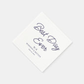 最高のデイエバーミニマルシック | ナプキ結婚ンス スタンダードカクテルナプキン (角)