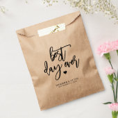 最高のデイエバー結婚式の引き出物バッグ フェイバーバッグ (封をした状態)