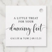 最高のデイエバー結婚式の引き出物ラベル フェイバータグ (裏面)