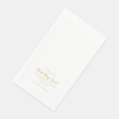 最高のデイエバ結婚のパーティーシックエレガント金ゴールドPape (コーナー)