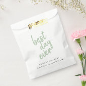 最高のデイ・エバーセージ・グリーン結婚ズ フェイバーバッグ (封をした状態)