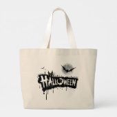 最高のデザイントートバッグ ラージトートバッグ (裏面)