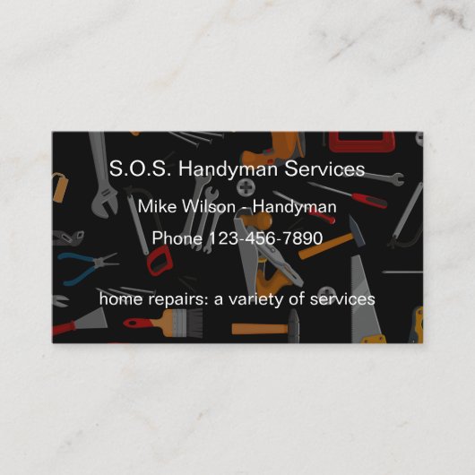 最高のデザイン 名刺 (正面)