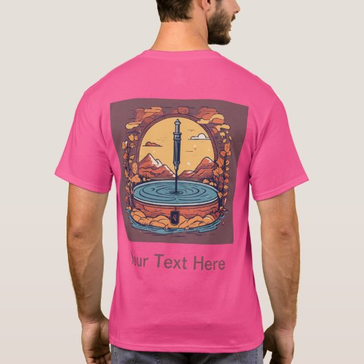 最高のデザイン Tシャツ (裏面)