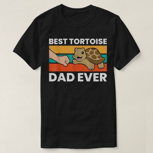 最高のトカゲのお父さん Tシャツ (デザイン正面)