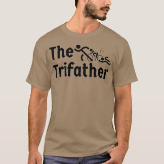 最高のトライアスロンパパ私が父の3人をサポート Tシャツ