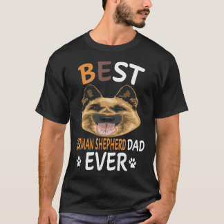 最高のドイツ牧羊犬パパ ドイツ牧羊犬 Tシャツ