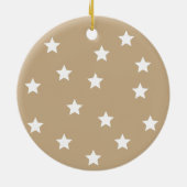 最高のドッグウォーカーエバー、ポープリントセラミックオーナメント セラミックオーナメント (裏面)