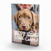 最高のドッグパパアモダンバーペッカスタムト フォトブロック (右)