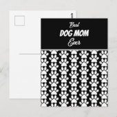 最高のドッグママ   ポストカード (正面/裏面)