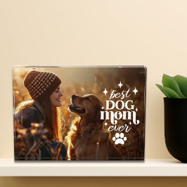 最高のドッグマム 母の日 フォトブロック