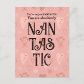 最高のナンの誕生日 ポストカード (正面)