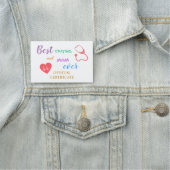 最高のナース母の日の公式証明書 名札 (インサイチュ)