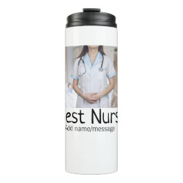 最高のナース追加フォト名文字医師hosp タンブラー